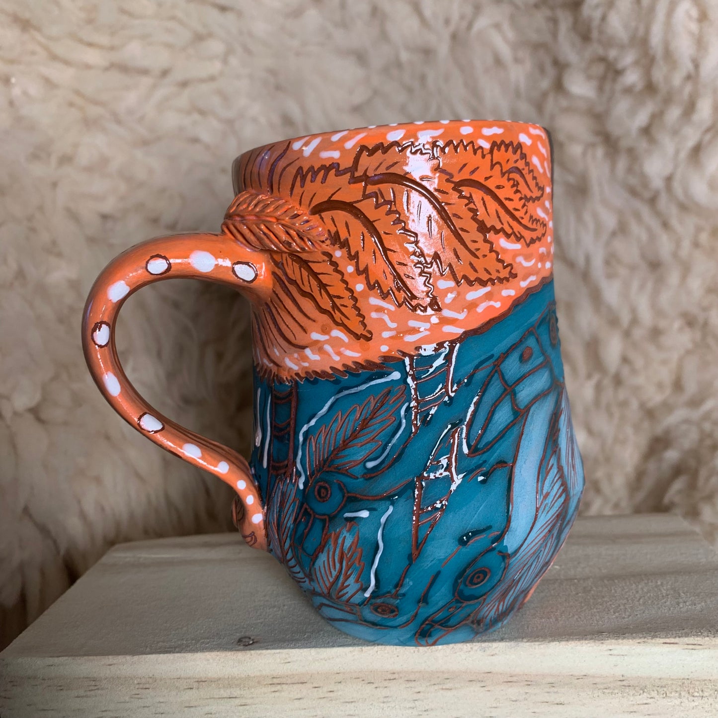 Flamingo mug 1