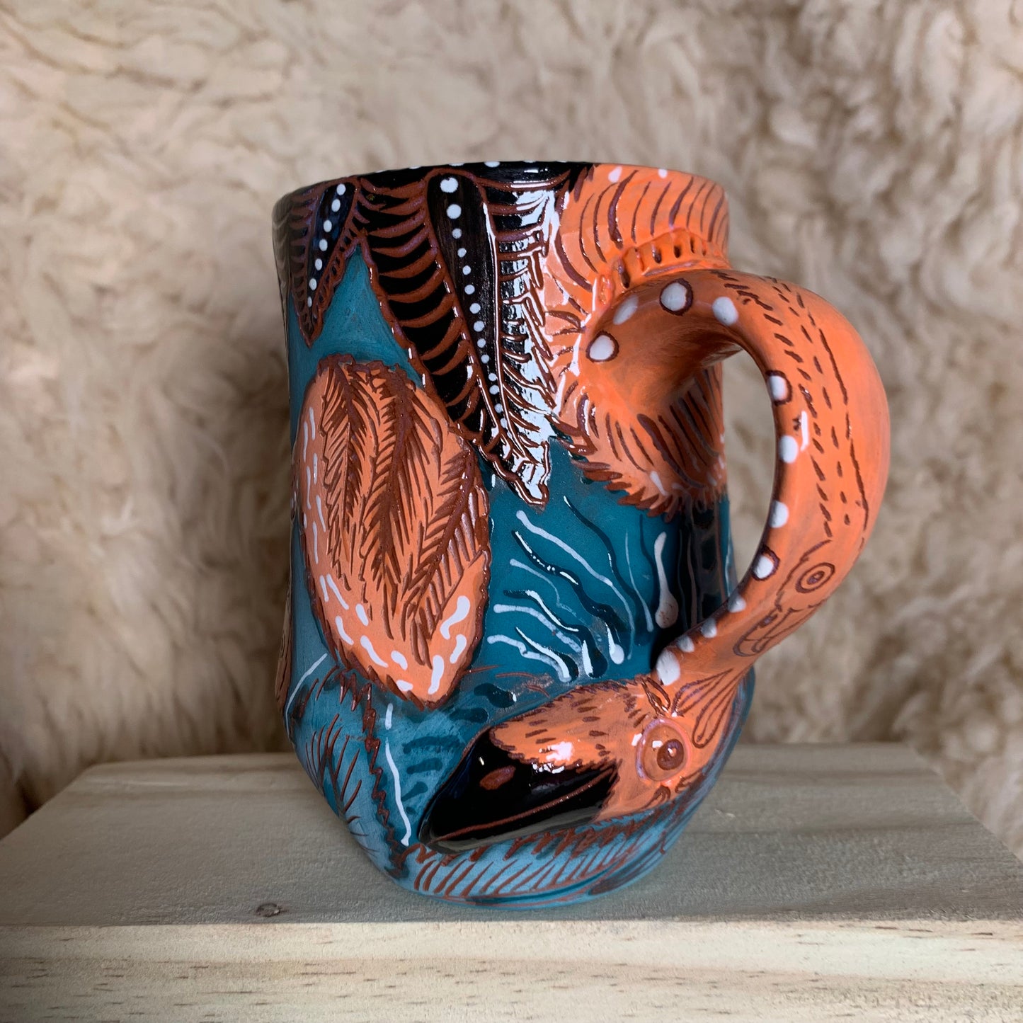 Flamingo mug 1