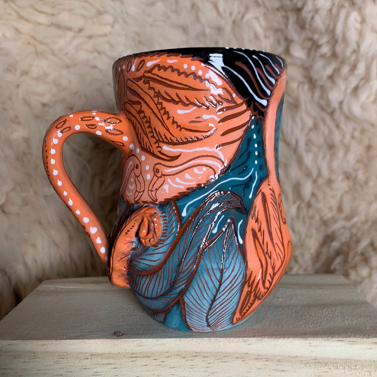 Flamingo mug 2