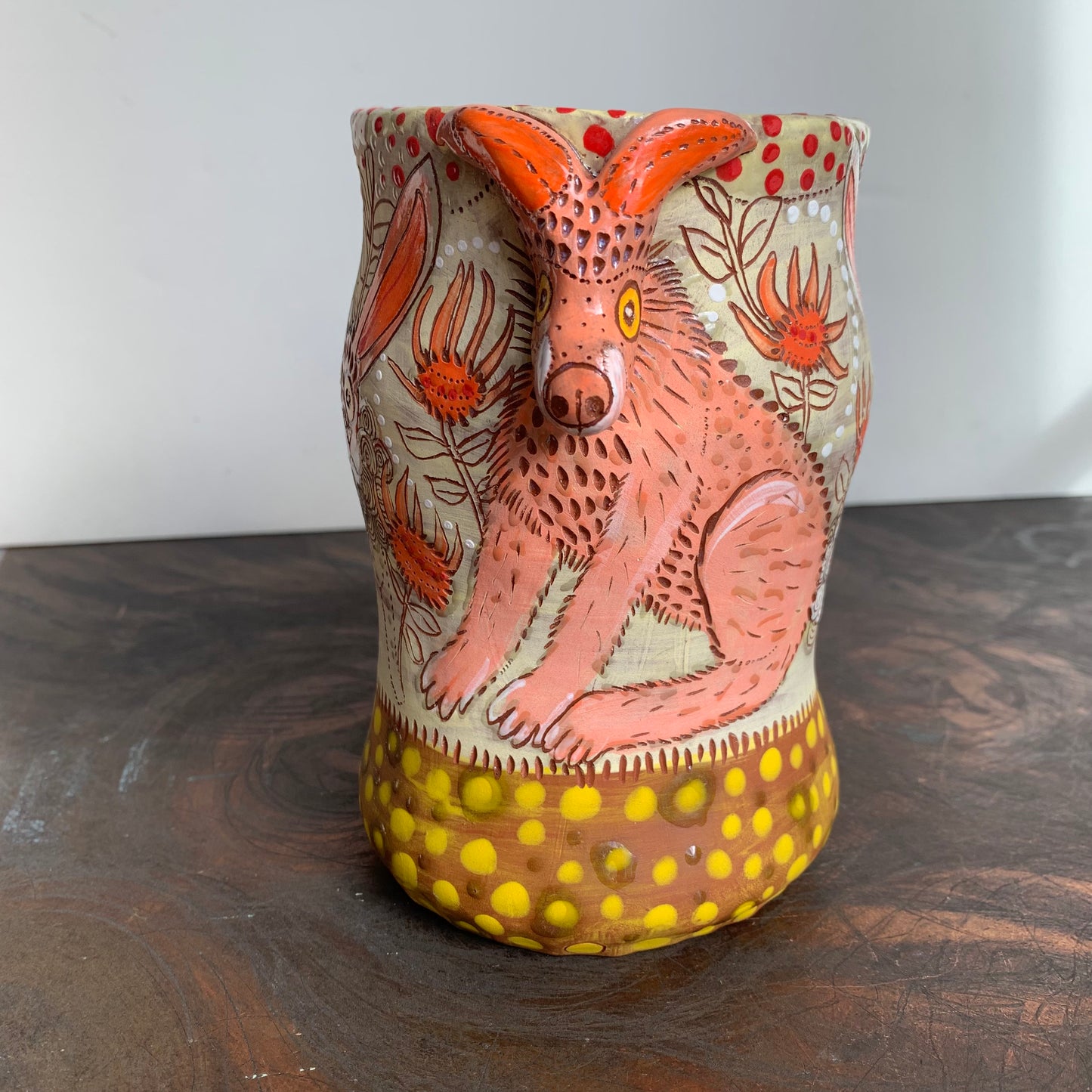 Rabbit vase