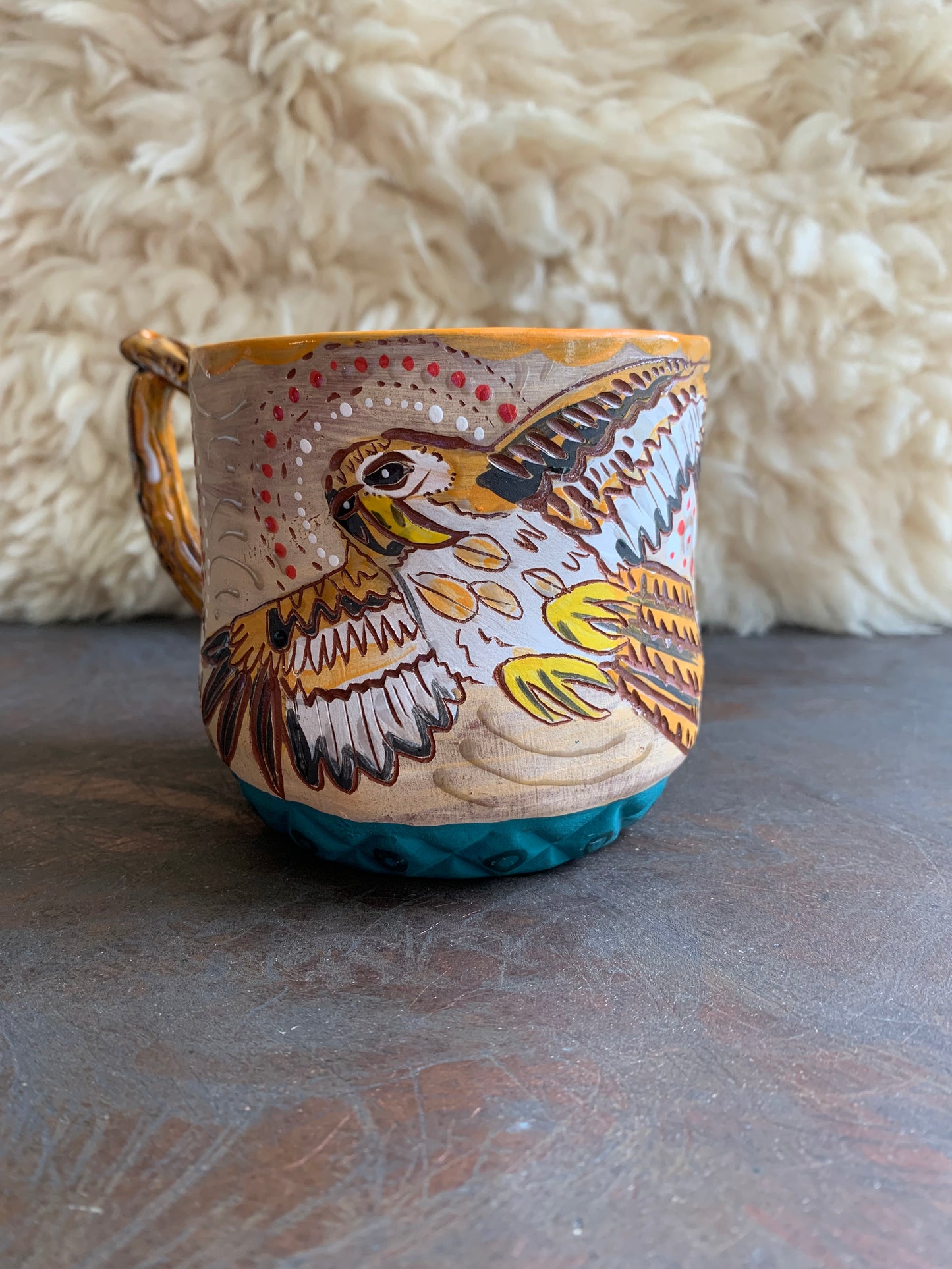 Hawk mug 3