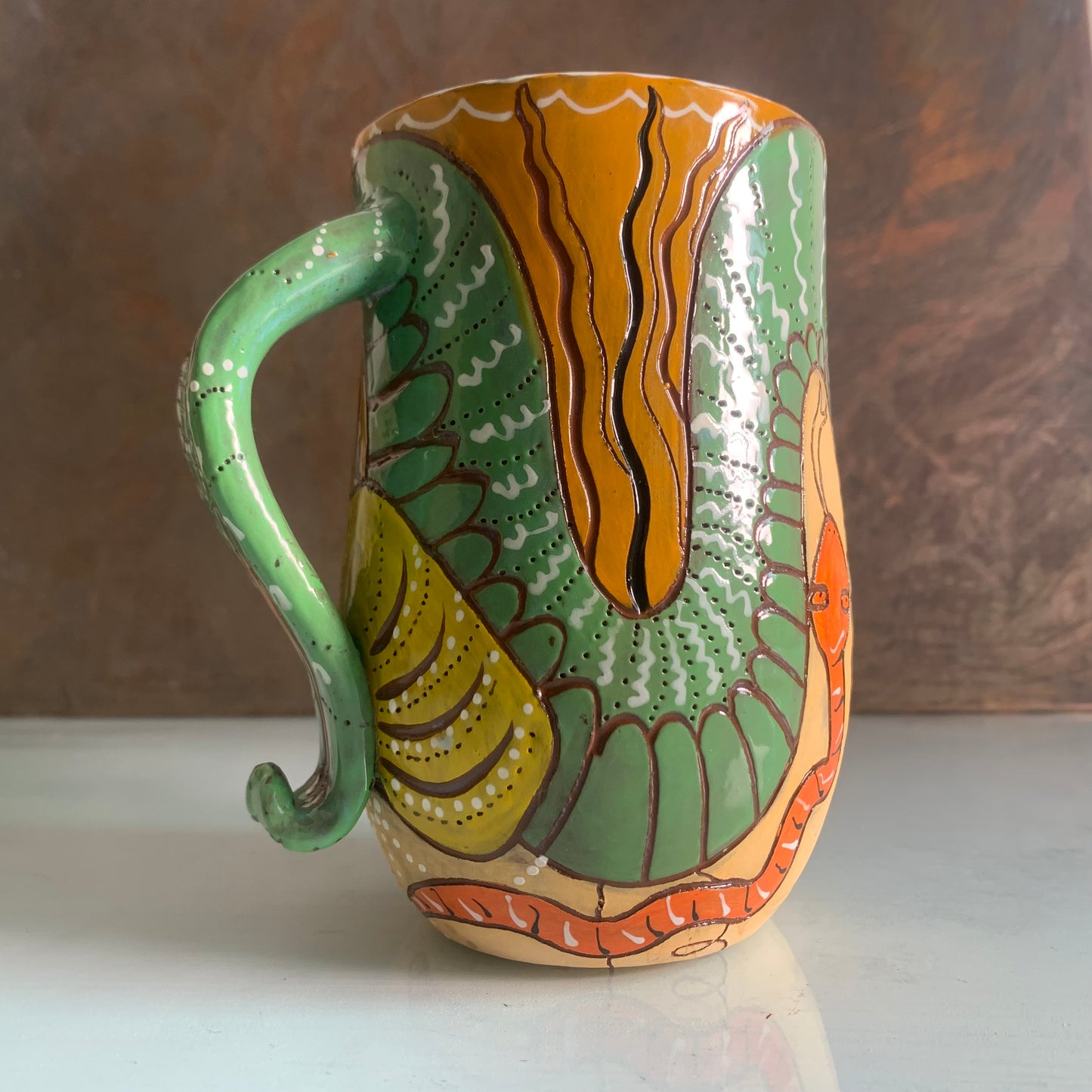 Snake mug 3